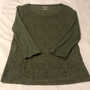 Old Navy 3/4 Sleeve Top